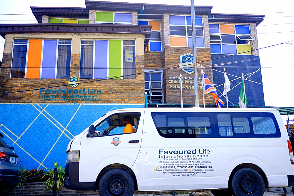 Students at Favoured Life International School