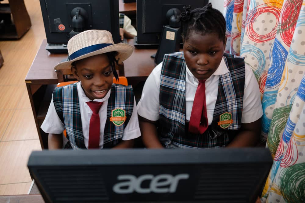Junior Secondary students at Favoured Life International School
